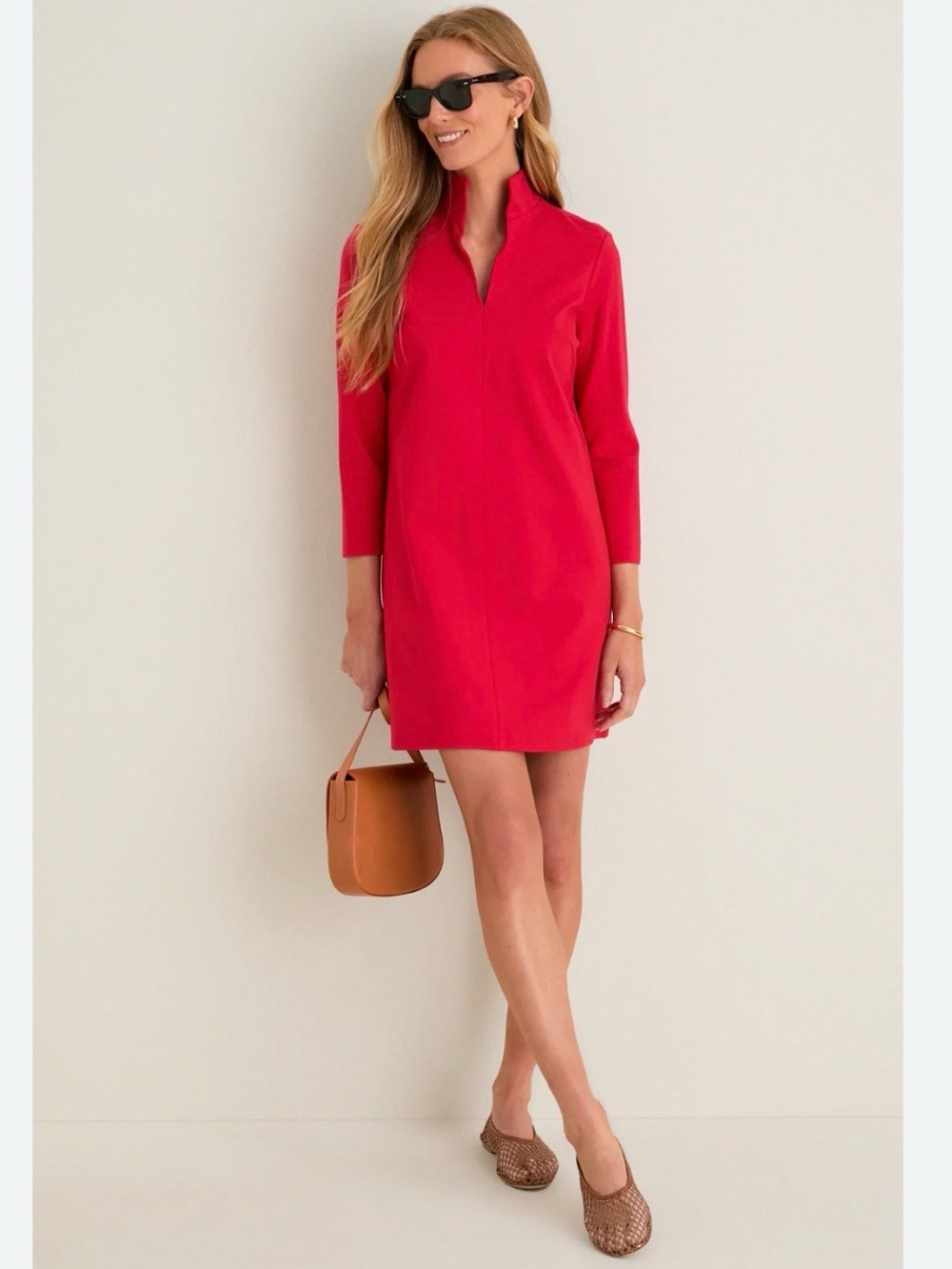 TUCKERNUCK
Red Ponte Clifton Dress